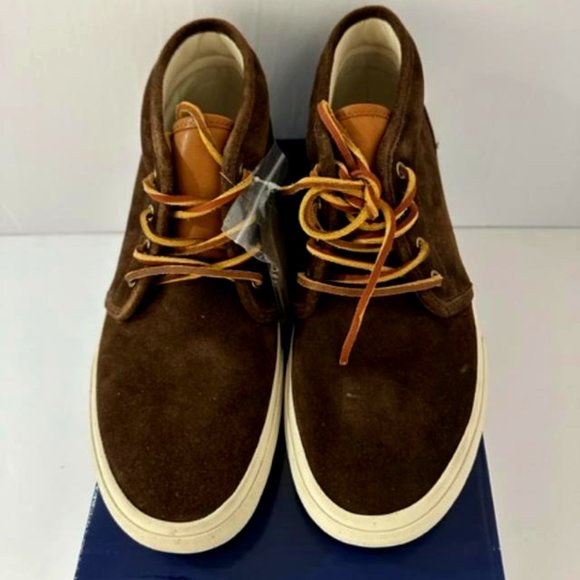 Polo Ralph Lauren Men\'s Keaton Suede Chukka Boot Chocolate Brown 10 NEW IN BOX main image 4